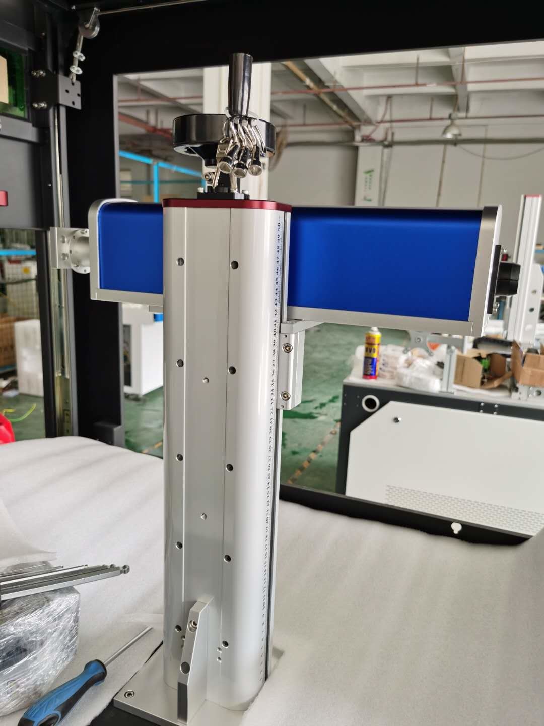 Metal Laser Path With Lift Worktable Lift Range For Lazer Printer