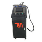 Fiber laser cleaning machine for car wheel boss rust cleaning with high speed and good quality