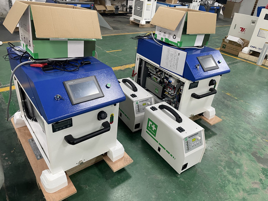 キャントンフェアプロモーション 4 イン 1 ミニマルチ機能 ハンドヘルドファイバーレーザー溶接機 金属溶接溶接機