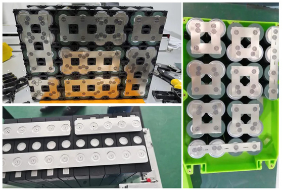 Taiyiレーザー自動電池 タブ 溶接器レーザー 溶接 鉄リン酸電池がタップされています