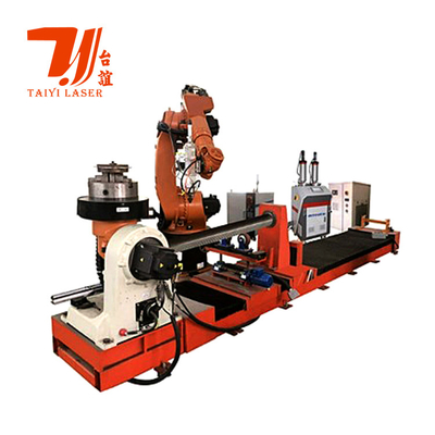 タービン修理用ロボットレーザーコーディングマシンシステム