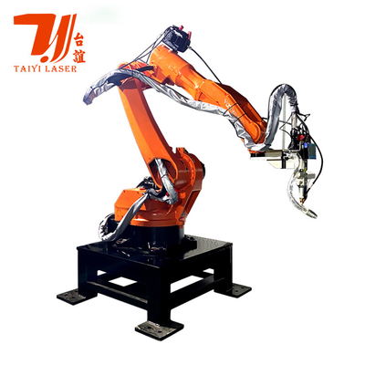 オーダーメイド自動ファイバーレーザー溶接機 6軸ロボットアーム CE 認証