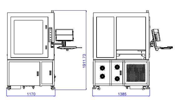カスタムPCB FPC回路板 QRコードレーザーマークマシン