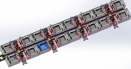 Large Enclosure Robotic Laser Welding Machine Workstation, 6000W for Shipbuilding