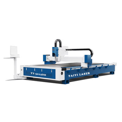 Automatic CNC Fiber Laser Cutting Machine 3000W For Stainless Steel Plate