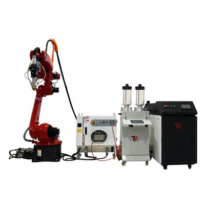6KW 高速CNCレーザーコーディングマシン シャフト修理&クロム塗装交換,90%の粉末効率