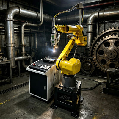 FANUC ロボット M-20 6 軸 ロボット 自動 3D ファイバーレーザー切断機 健身器具 家具 支柱 切断