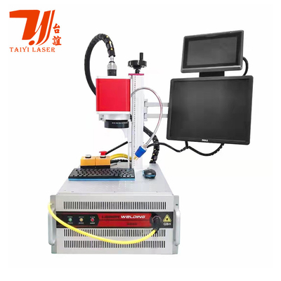 カントンフェアプロモーション ミニポータブルレイカスQCWガルボレーザー溶接機 18650 バッテリー溶接機