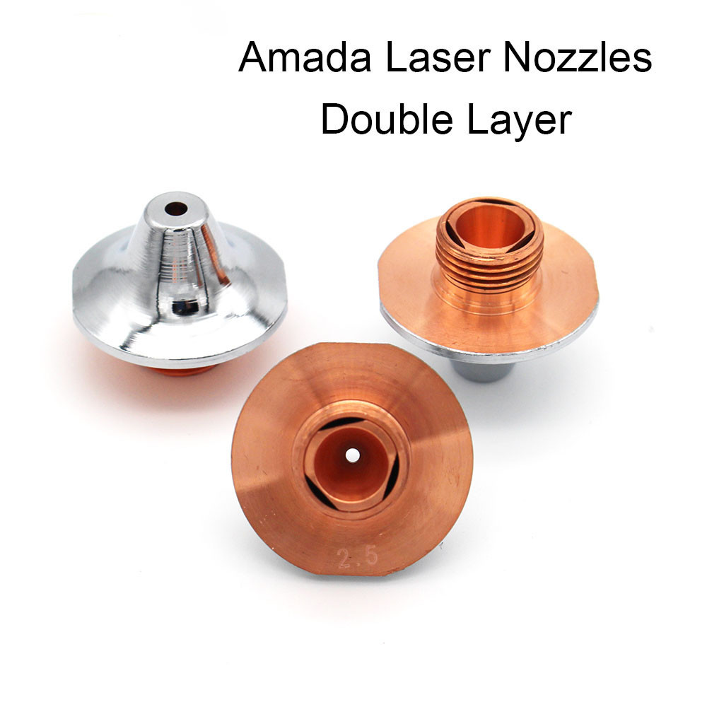 Amada Nozzle Laser Cutting Parts Single Layer Chroming Accessories For CNC Laser Cutter