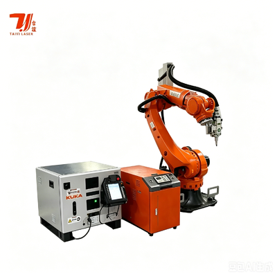4000W IPG ロボットレーザー 溶接システム KUKA KR35 ロボット 3D 複雑な金属部品の溶接