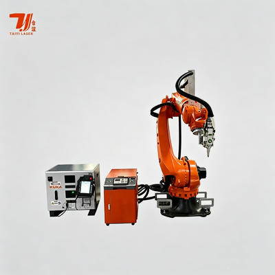 高性能4000W IPGレーザー溶接機 高速量産溶接用 KUKA ロボット腕
