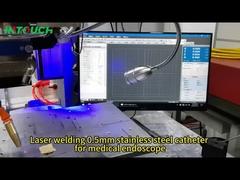 エンドスコピーカテーテル 精密フィッティング プラットフォーム 自動レーザー溶接機