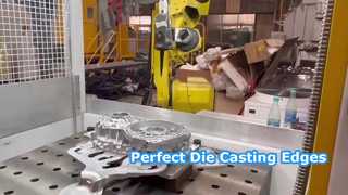 ダイカスト部品用 CNC レーザーバリ取り機 – 高精度バリ取り＆エッジトリミングシステム