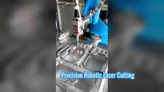 アルミダイカスト用 CNC ロボットレーザー切断機 – 6 軸精密トリミング & バリ取り S